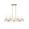 Z-Lite Datus 10 Light Chandelier, Rubbed Brass & Clear 4008-10RB - alternate 2